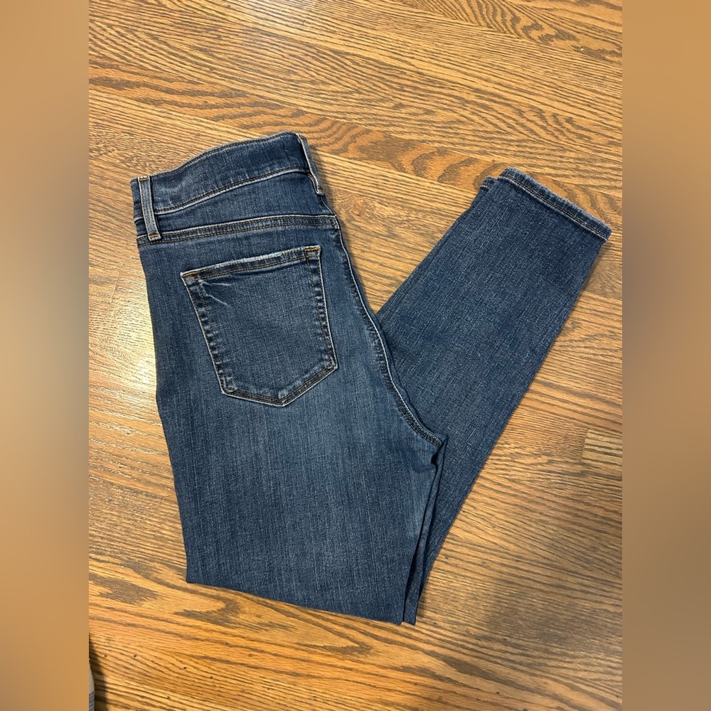 LOFT High Rise Skinny stretchy jeans.